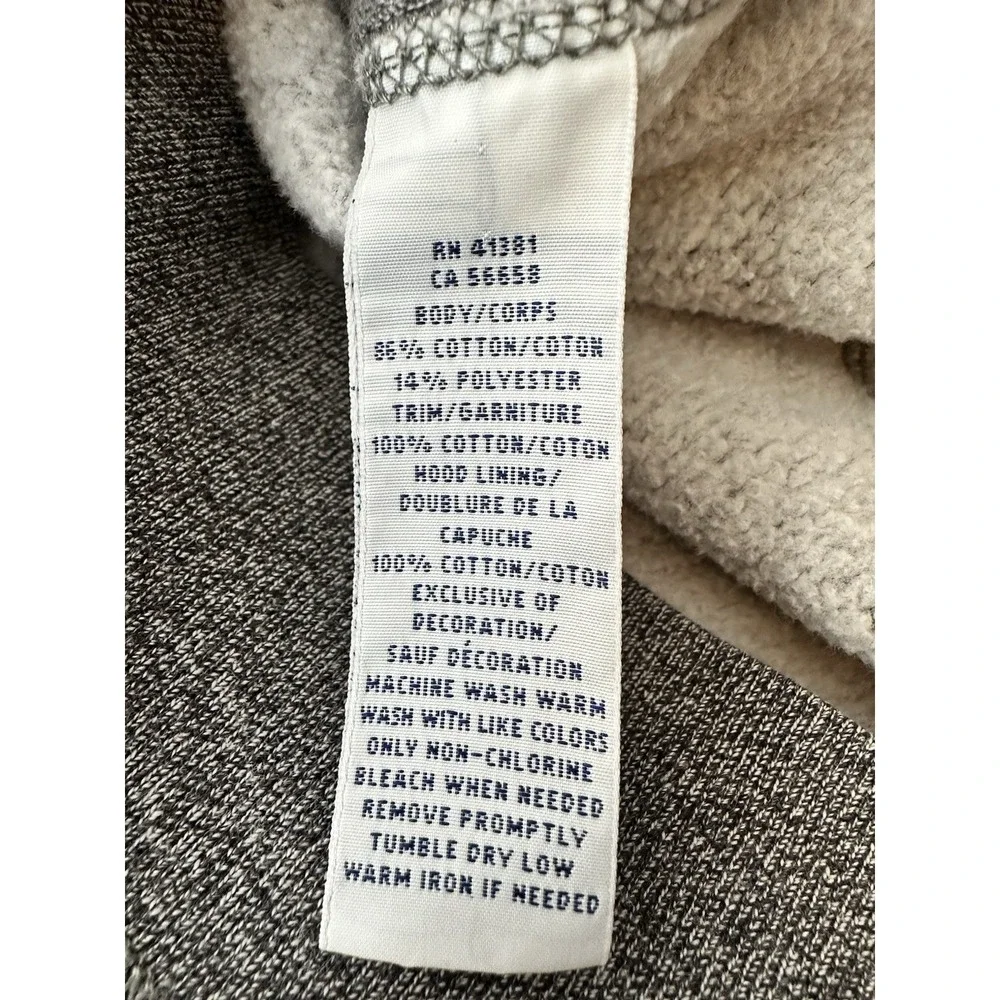 Polo Ralph Lauren‎ Jacket Men's Medium Grey Heather Full-Zip Hoodie Pockets